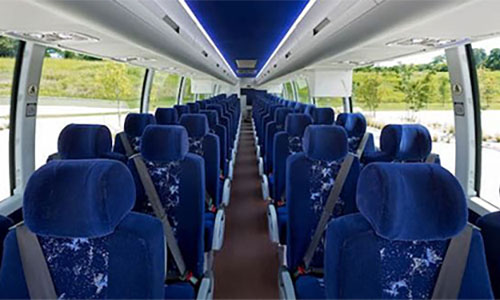 56 Passenger Luxury Coach Bus