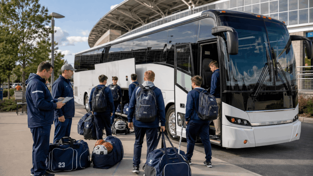 Transportation Planning for Sports Teams, Games and Tournaments