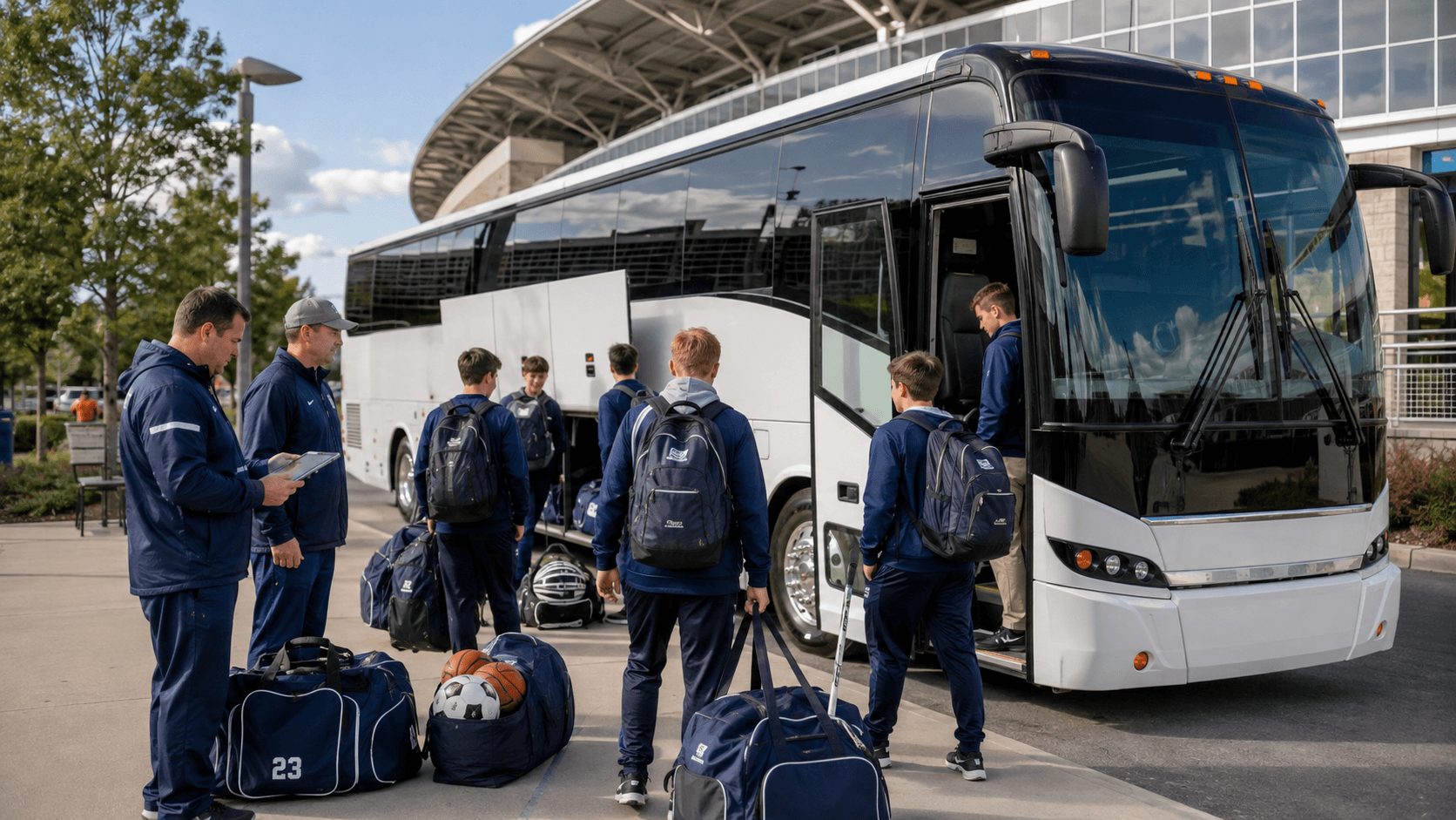 Sports team transportation in Toronto 
