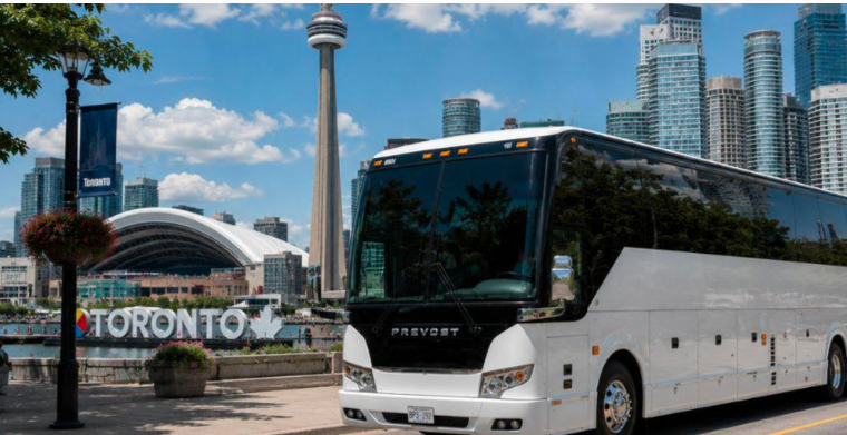 Coach Bus Rental in Toronto 